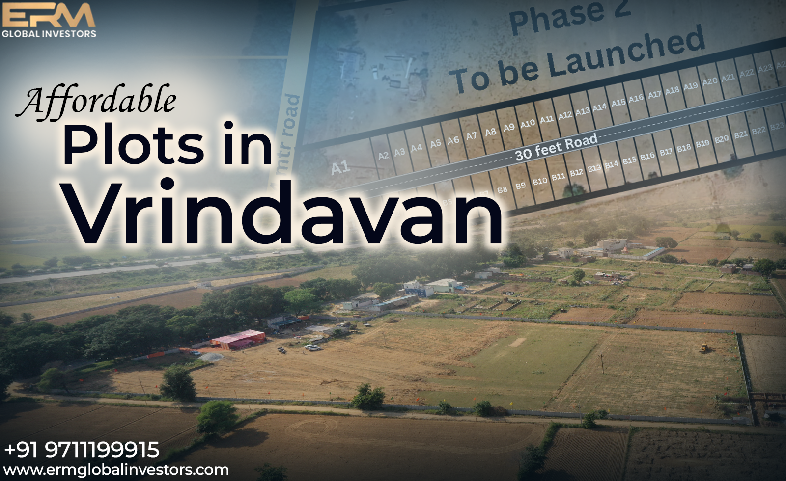 Plots in Vrindavan