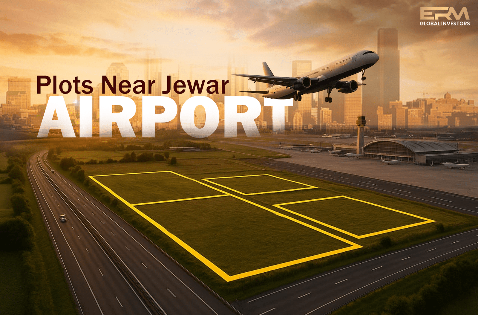 Plots near jewar airport