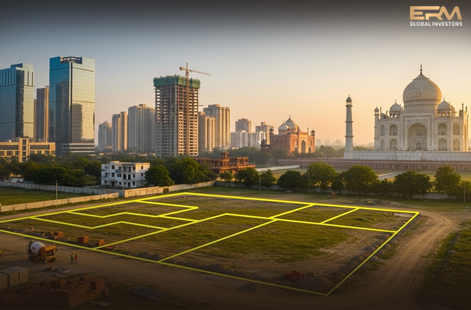 Plots in New Agra