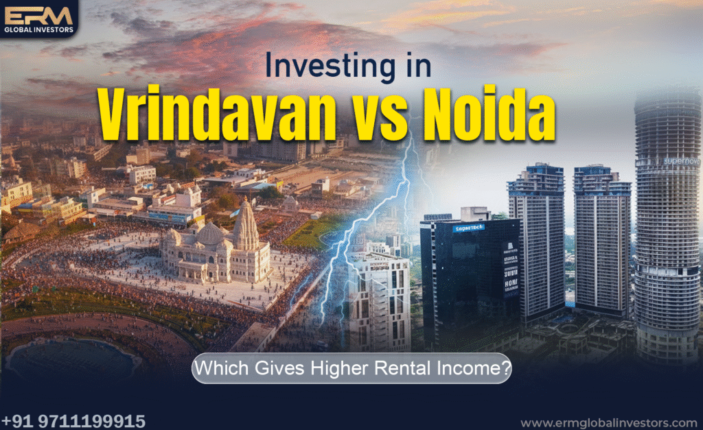 Investing in Vrindavan vs Noida