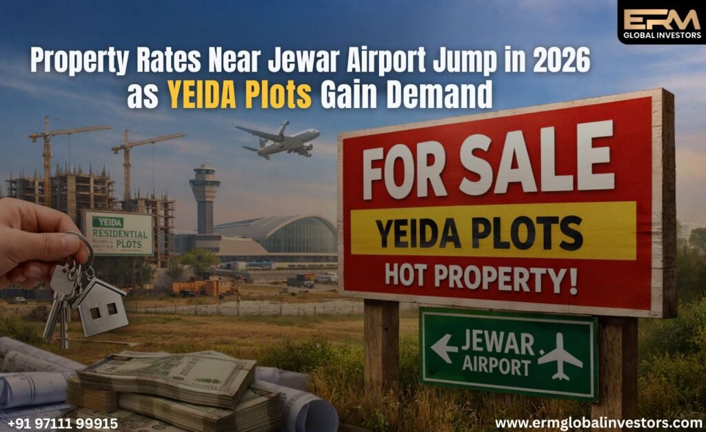 Property Rates Near Jewar Airport Jump in 2026 as YEIDA Plots Gain Demand