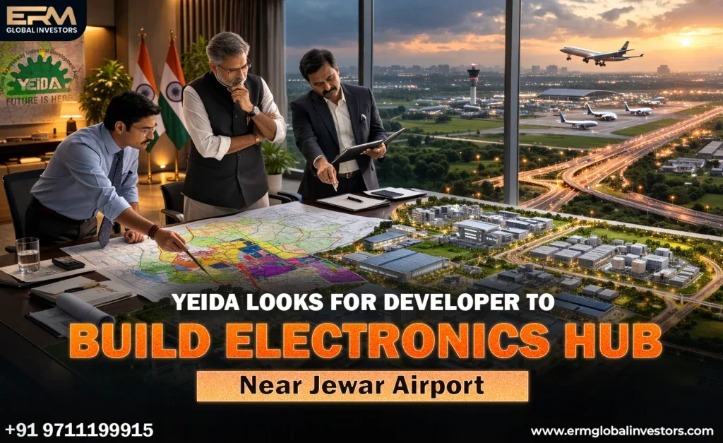 YEIDA Plans Electronics Hub Near Jewar Airport, Seeks Developer