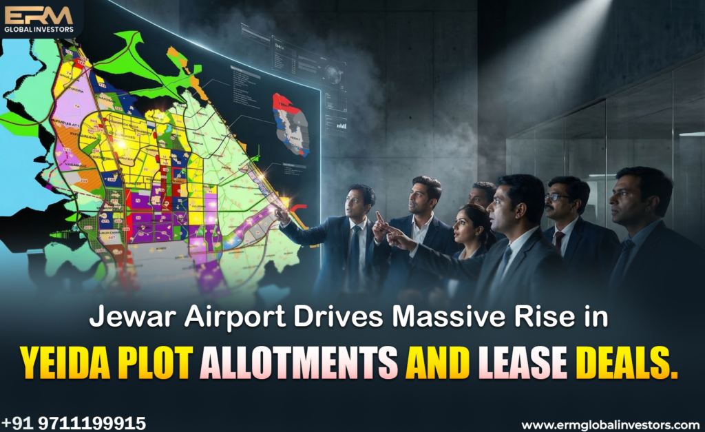 Jewar Airport Drives Massive Rise in YEIDA Plot Allotments and Lease Deals