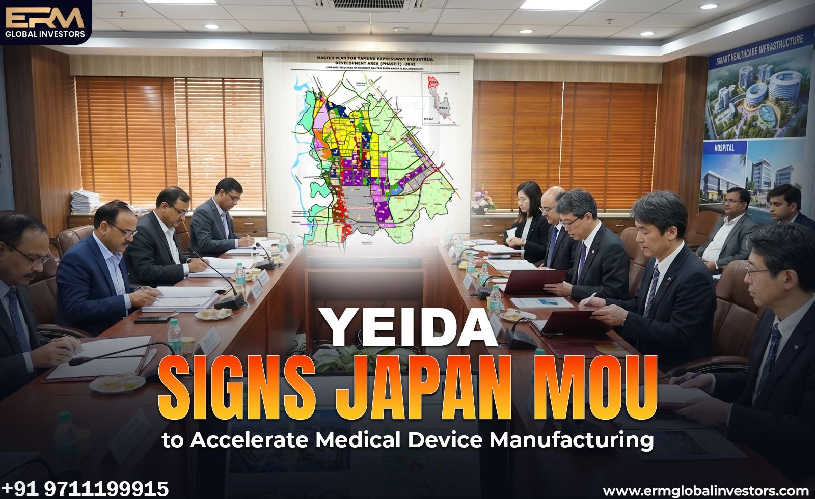 YEIDA Japan MoU Boosts Noida Medical Device Hub