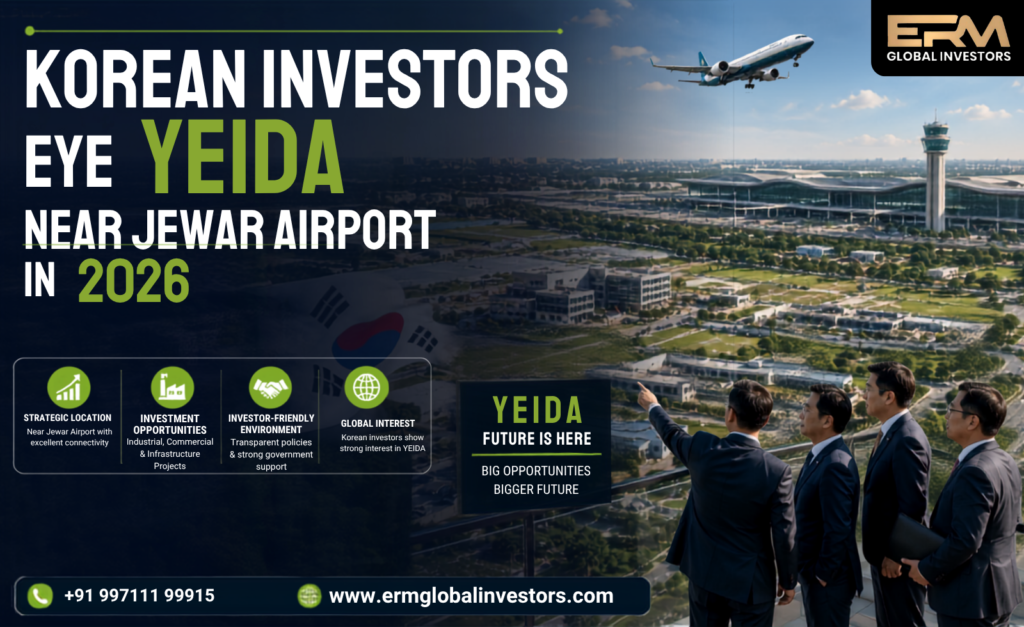Korean Investors Eye YEIDA Near Jewar Airport in 2026