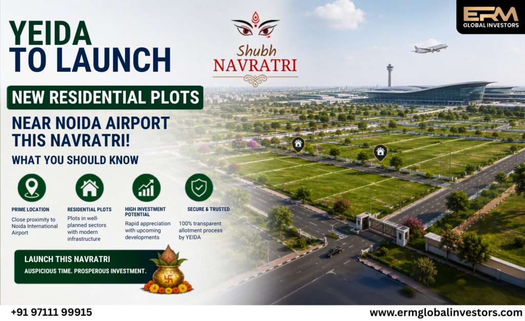 YEIDA to Launch New Residential Plots Near Noida Airport This Navratri: What You Should Know