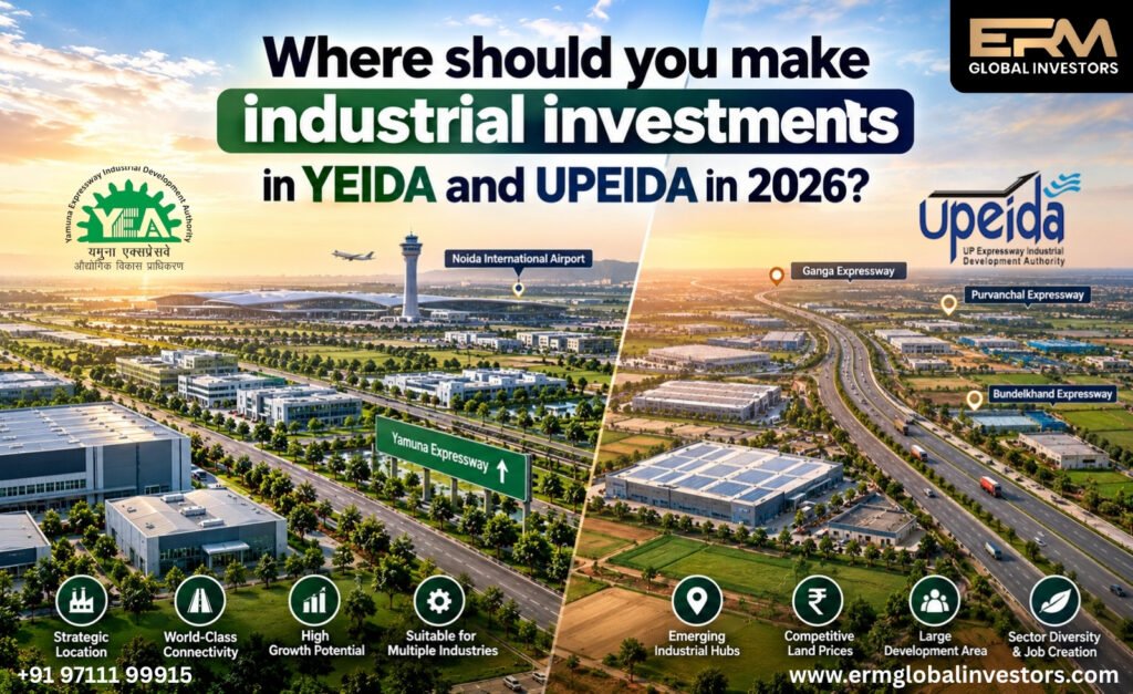 Where should you make industrial investments in YEIDA and UPEIDA in 2026?