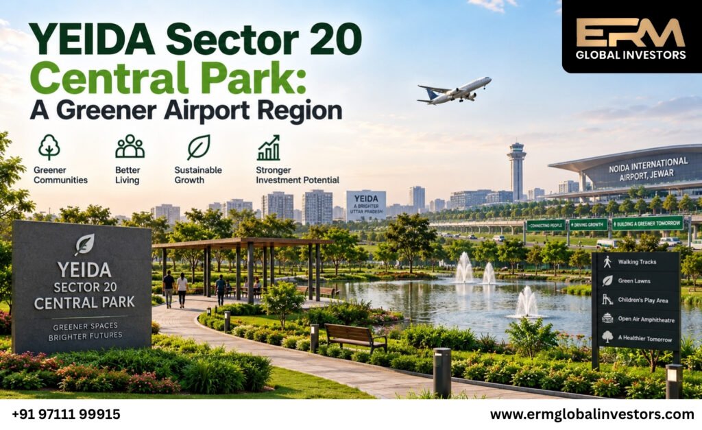 YEIDA Sector 20 Central Park: A Greener Airport Region