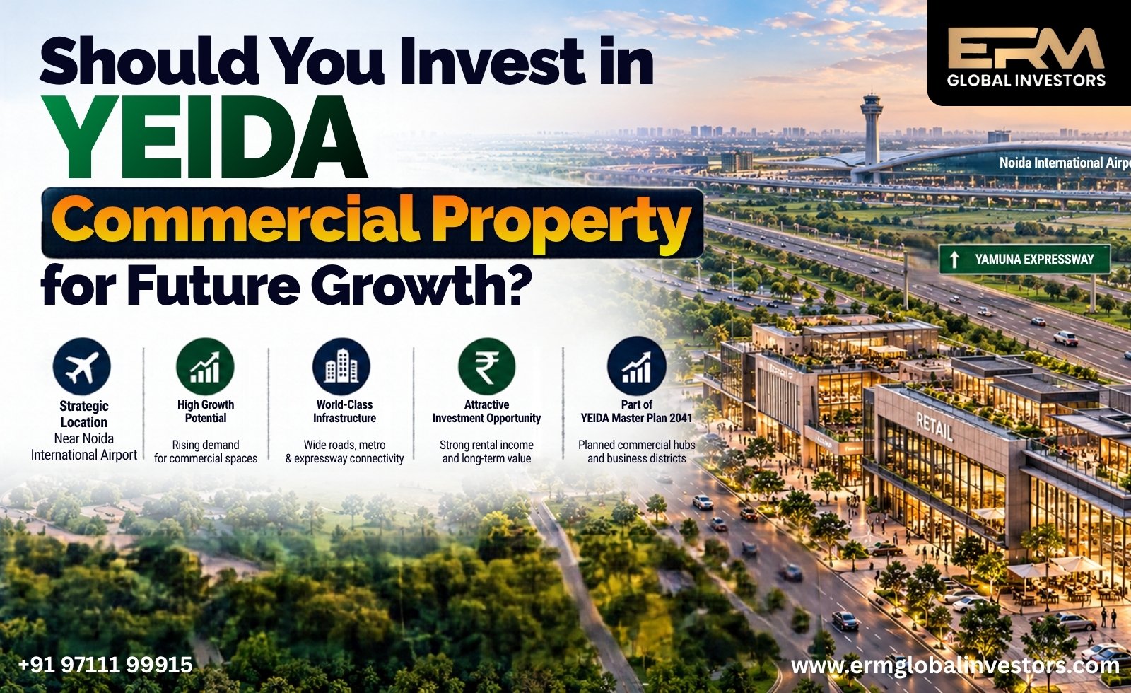 Should You Invest in Yeida Commercial Property