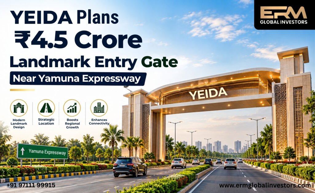 YEIDA Plans ₹4.5 Crore Landmark Entry Gate Near Yamuna Expressway