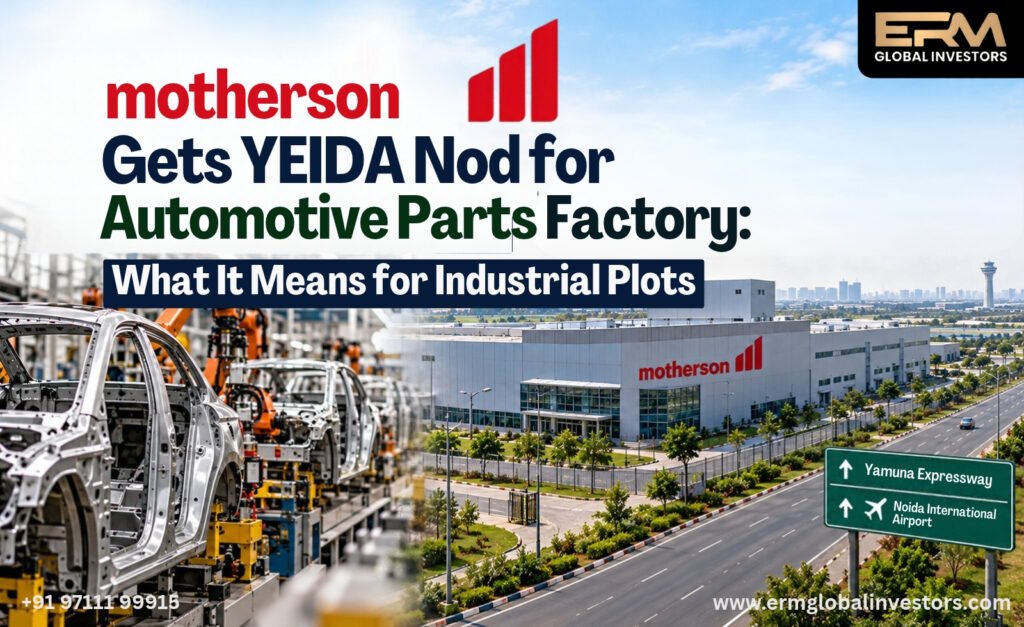 Motherson Gets YEIDA Nod for Automotive Parts Factory: What It Means for Industrial Plots
